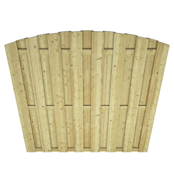 Schutting Jumbo grenen hout toog 180 x 180 cm