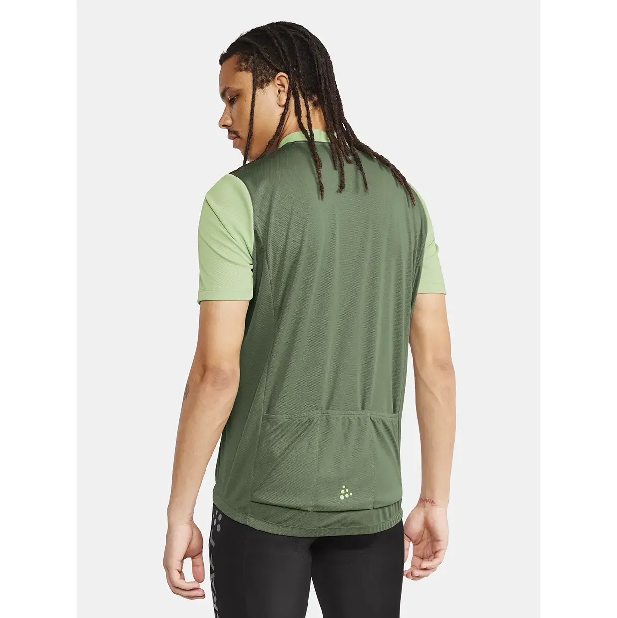 Craft Core Endur Logo Fietsshirt Korte Mouwen Groen Heren