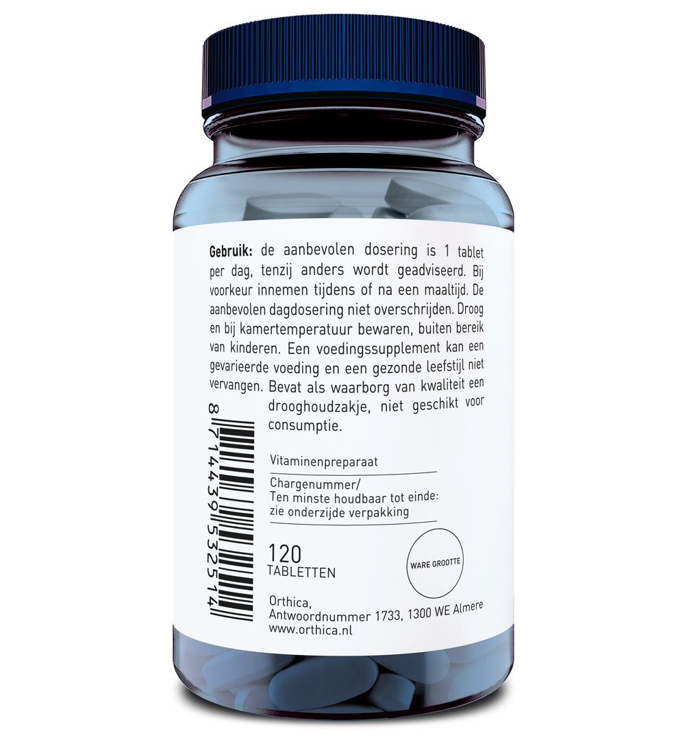 Orthica Foliumzuur 800 (120 tabletten)