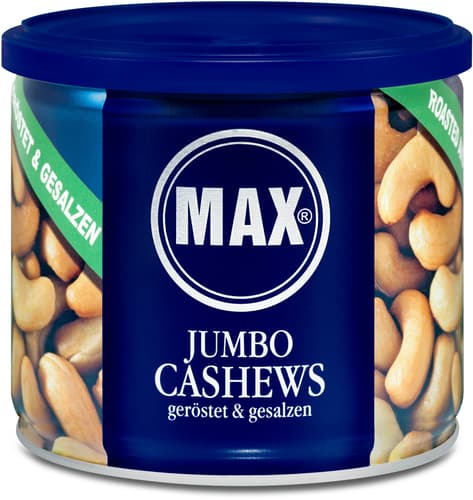 Max Jumbo Cashews geröstet und gesalzen