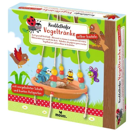 moses. Krabbelkäfer Vogeltränke