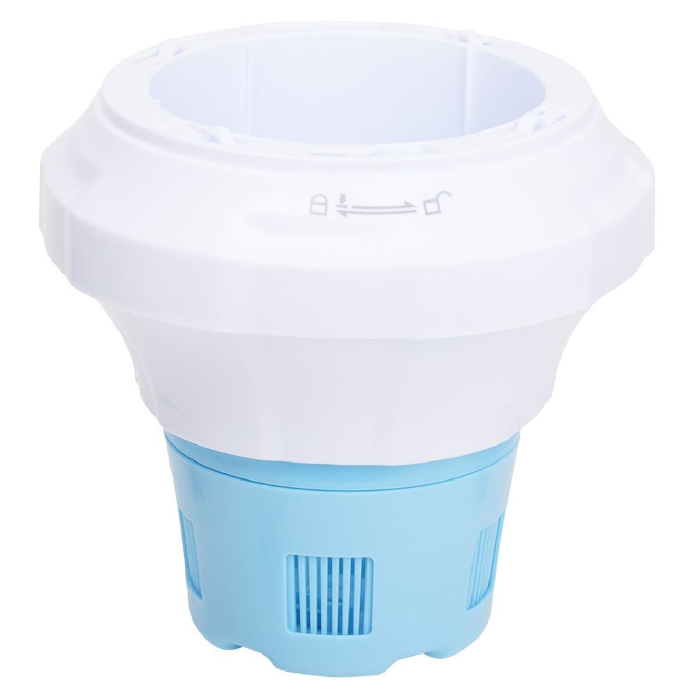 Diffuseur traitement piscine Bestway avec thermomètre Ø17,6xH18,6cm