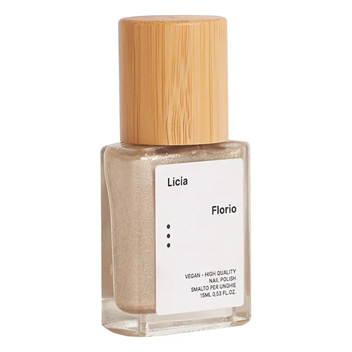 Licia Florio Vernis à ongles Mother of Pearl - 15 ml | Argenté