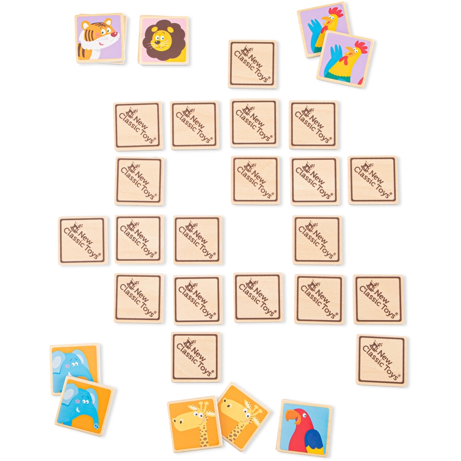 New Classic Toys Memory - Tiere