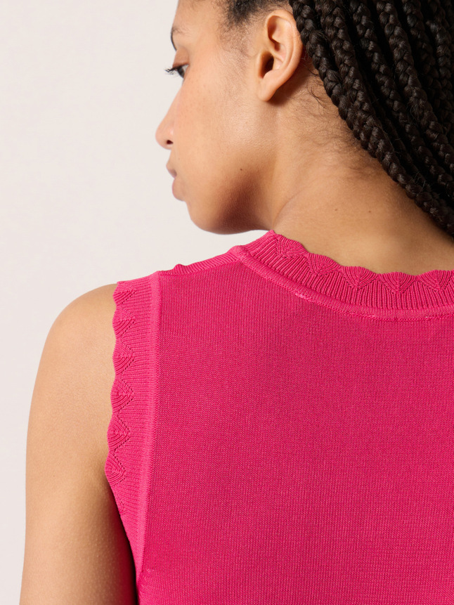 Pull sans manche