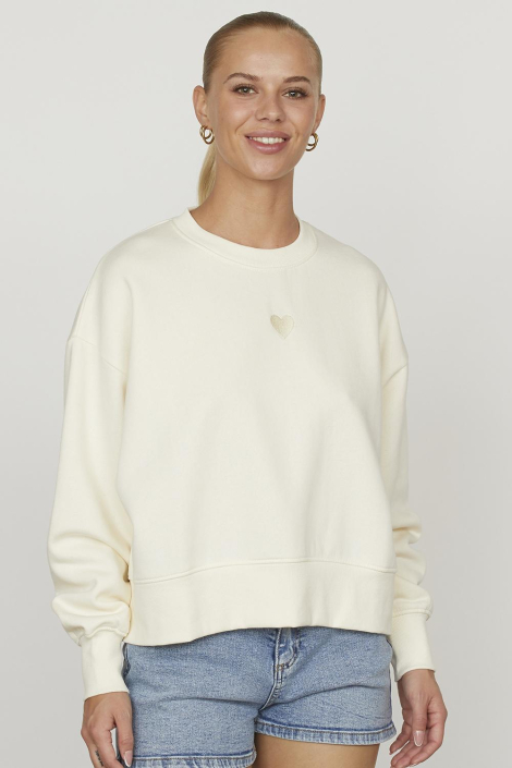 SisterS point beige dames sweater
