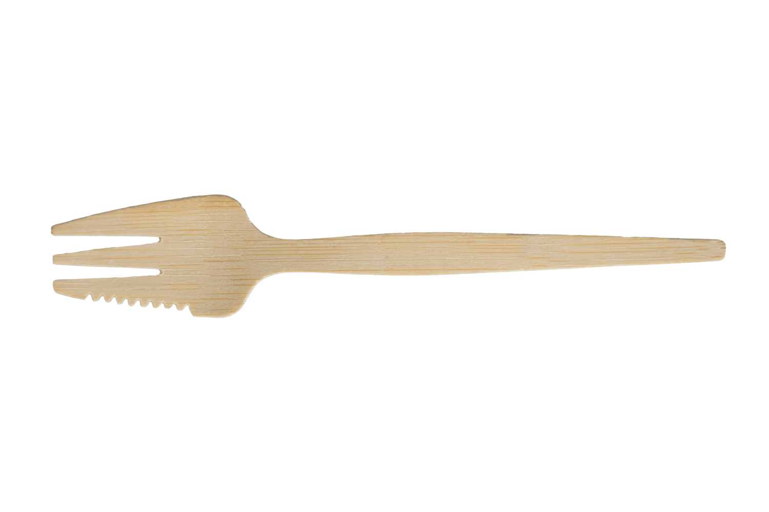Bamboe vork met tanding 120mm BIO