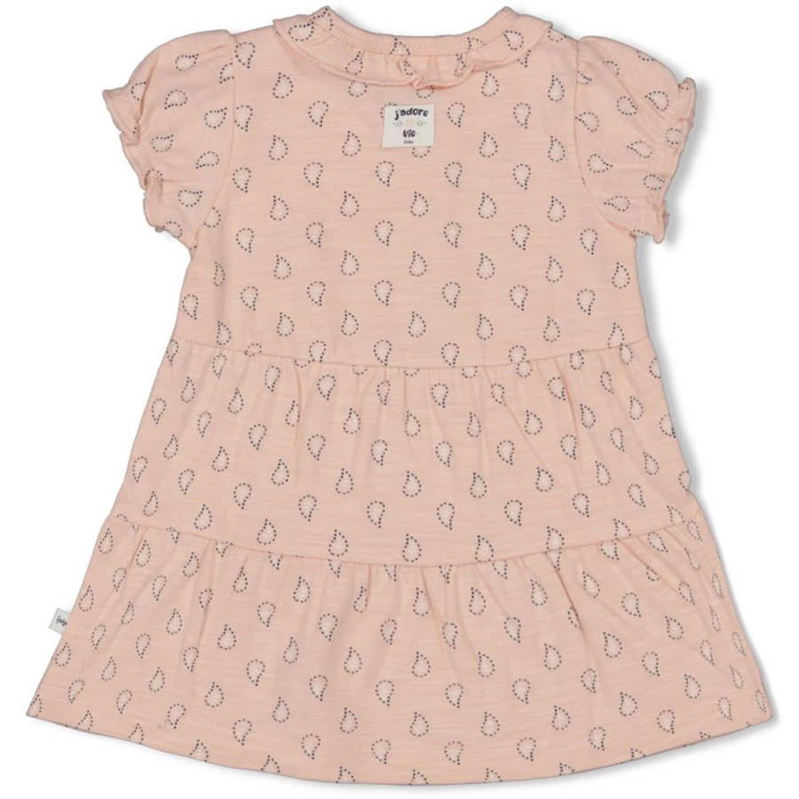 Feetje Kleid Pretty Paisley Roze