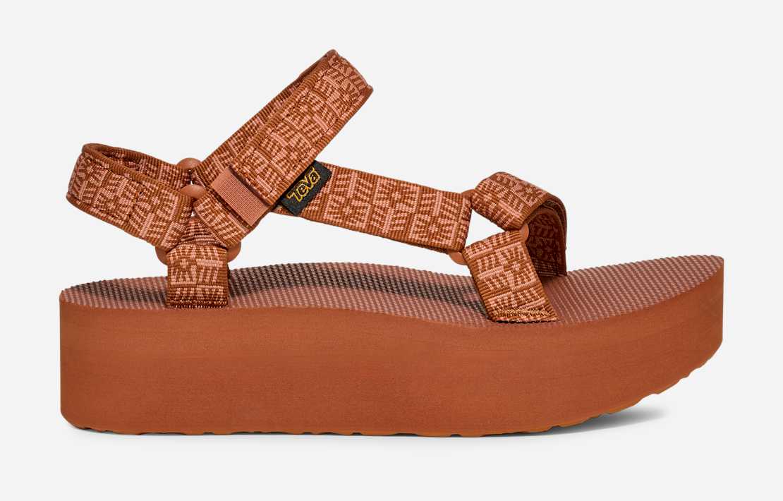 Dames Flatform Universal Sandal