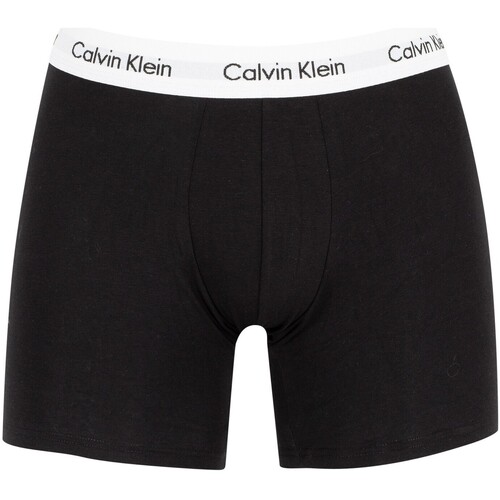 Calvin Klein Jeans - Pack De 3 Calzoncillos De Algodón Elásticos Negro