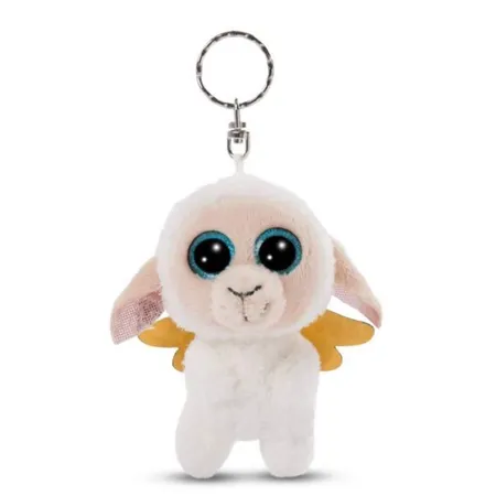NICI GLUBSCHIS Schlüsselanhänger SCHUTZENGEL SCHAF Glowy Nalla