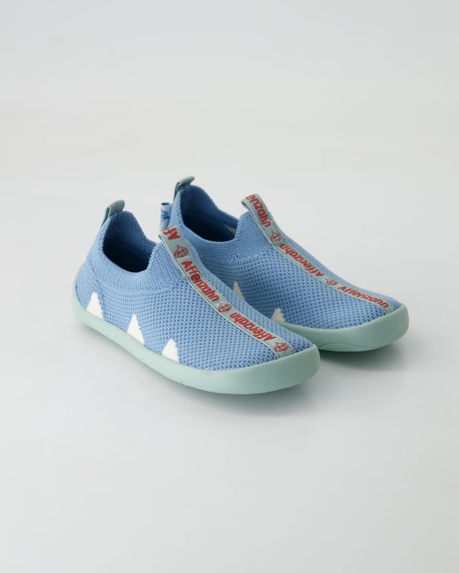 Affenzahn Flinky Shark Barfußschuhe in Blau