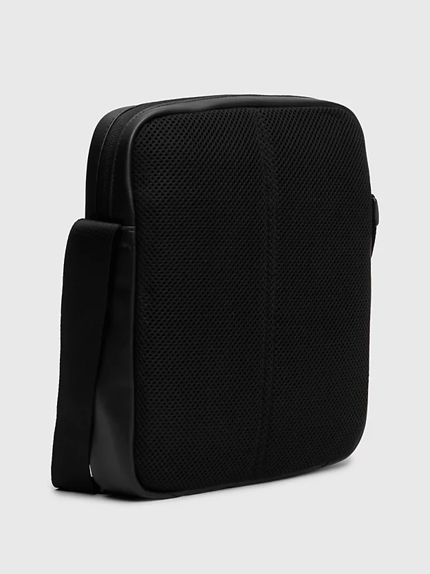 Bolsa de ombro estilo repórter com logotipo