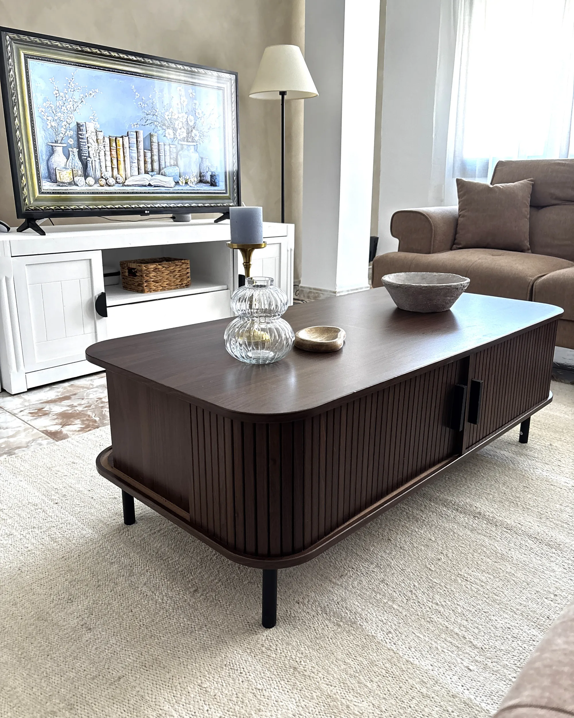Salontafel BRADLEY Donkerbruin