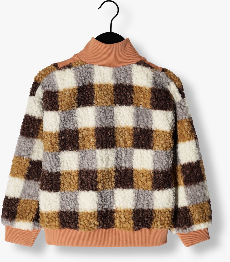 A MONDAY IN COPENHAGEN bruine a monday in copenhagen trui carlos zip blouse