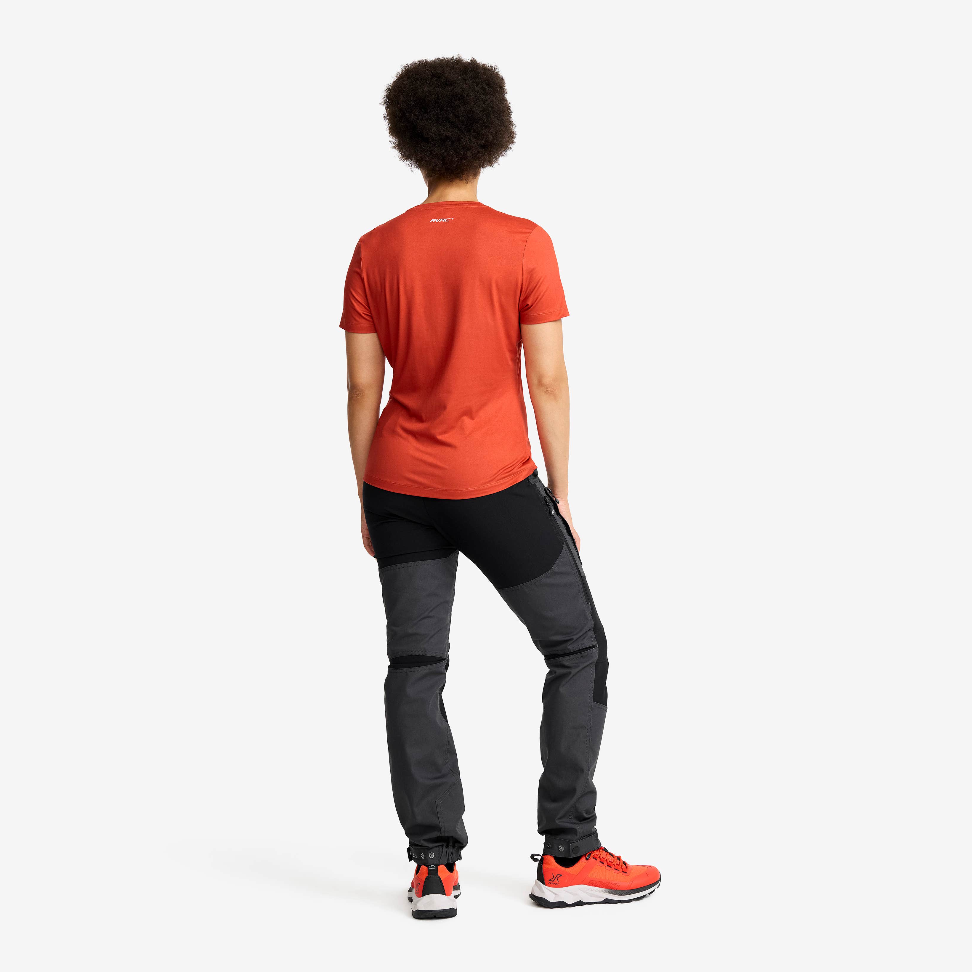 Mission T-shirt Dame Aurora Red