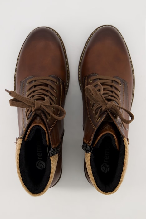 Leder-Stiefeletten, Remonte x Elle, Cord, Weite G