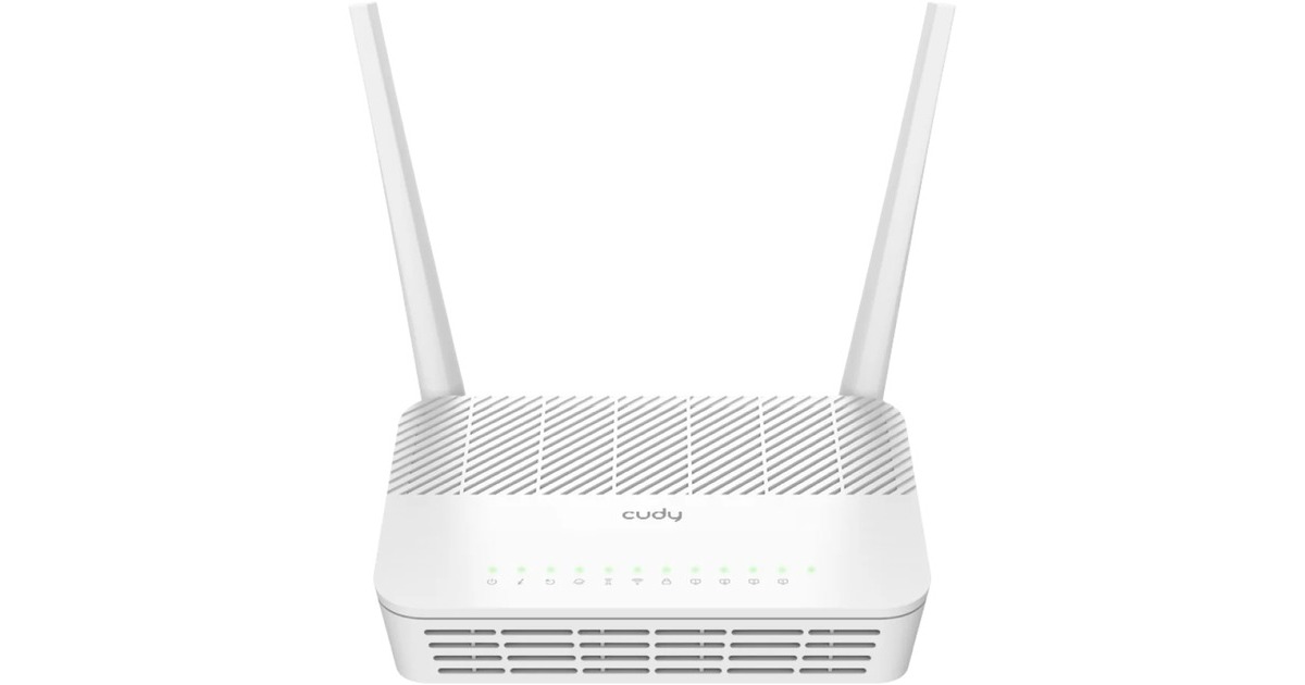 CudyAX3000 xPON Wi-Fi 6 router  (Wit)
