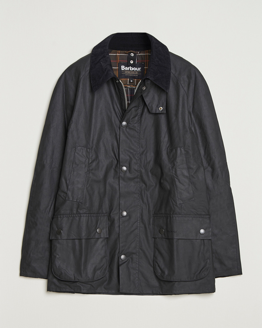 Barbour Lifestyle Ashby Wax Jacket Black