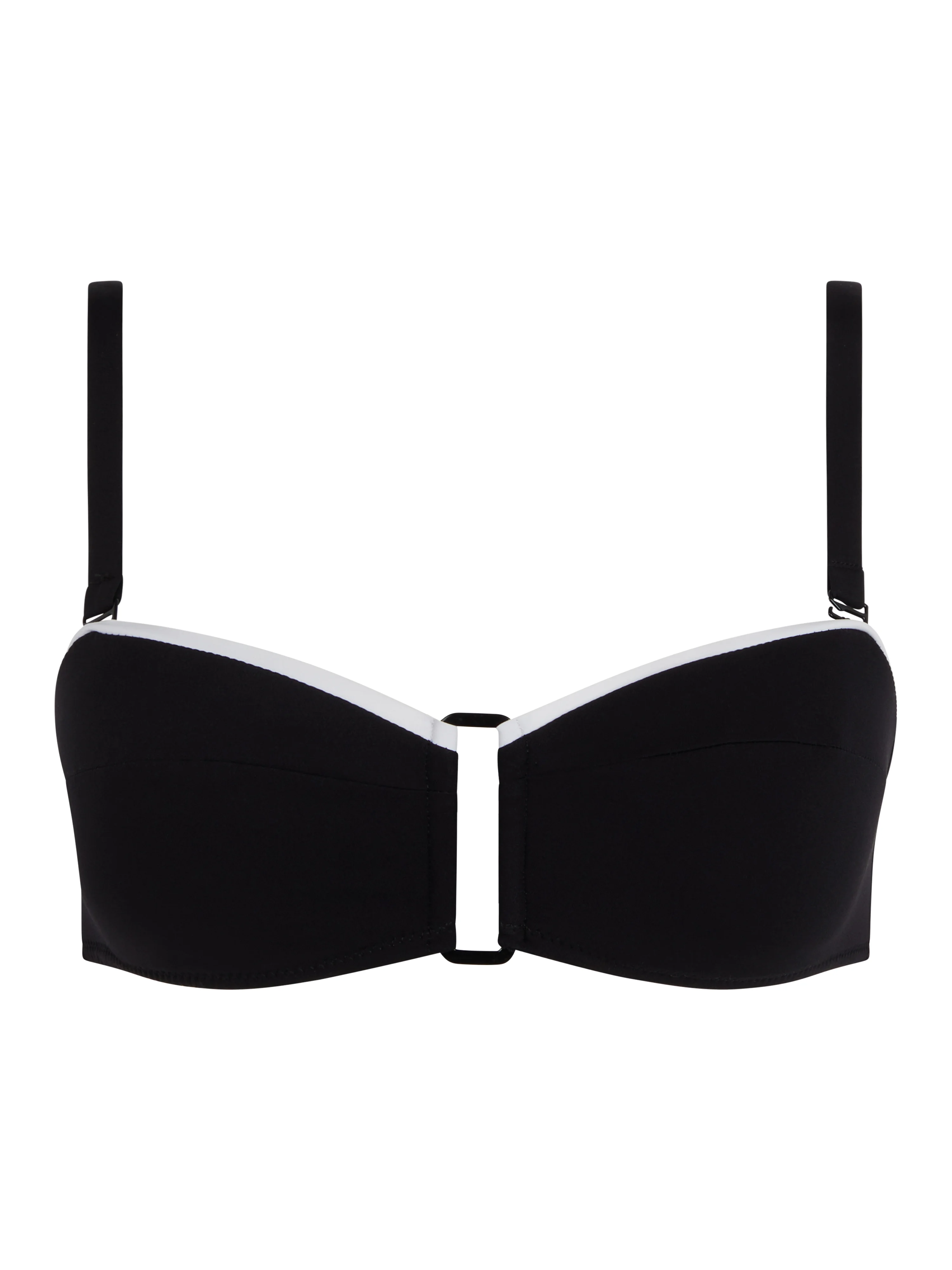 AUTHENTIC - Haut de maillot de bain sans armature bandeau bretelles amovibles | Multicolore