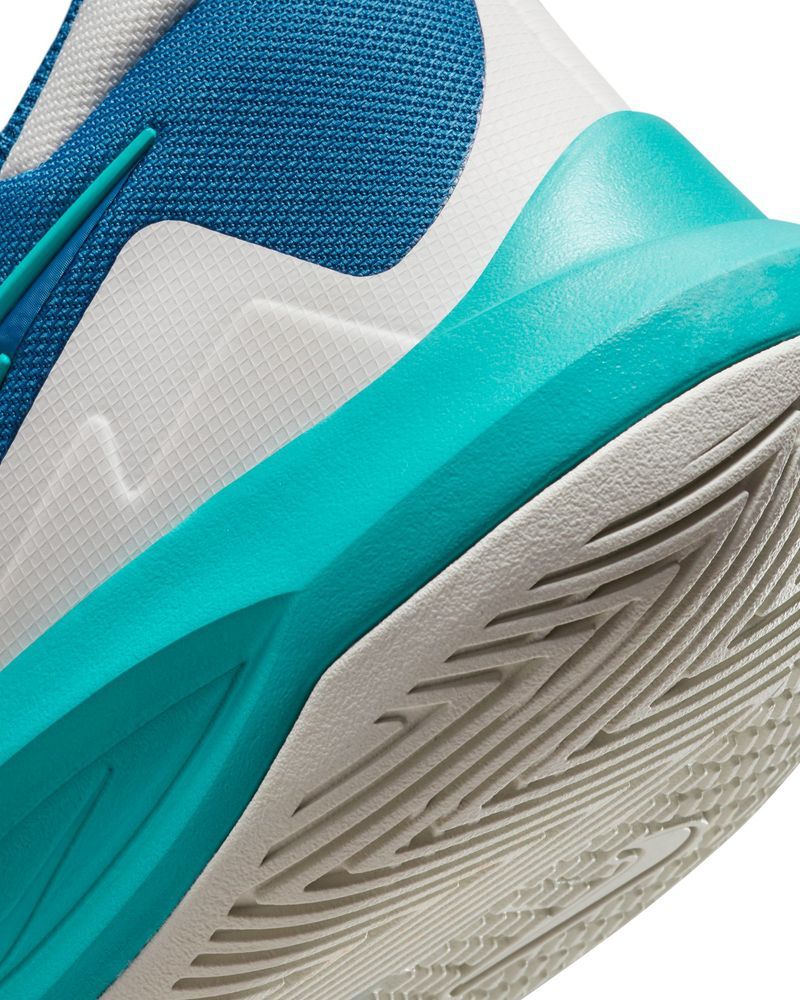 Chaussures de basket Nike Precision 6 Gris & Bleu pour homme