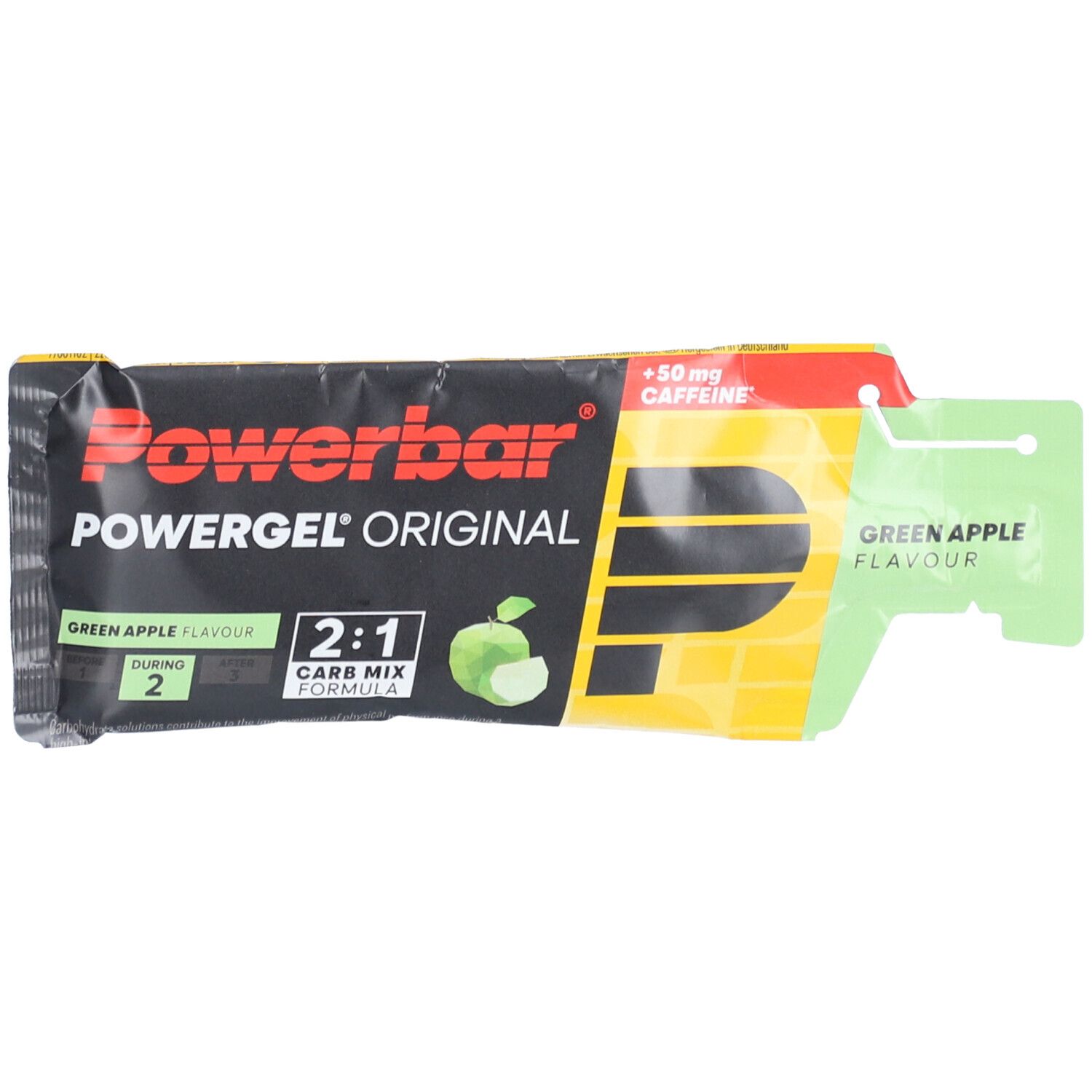 PowerBar® Powergel Original Green Apple + Koffein