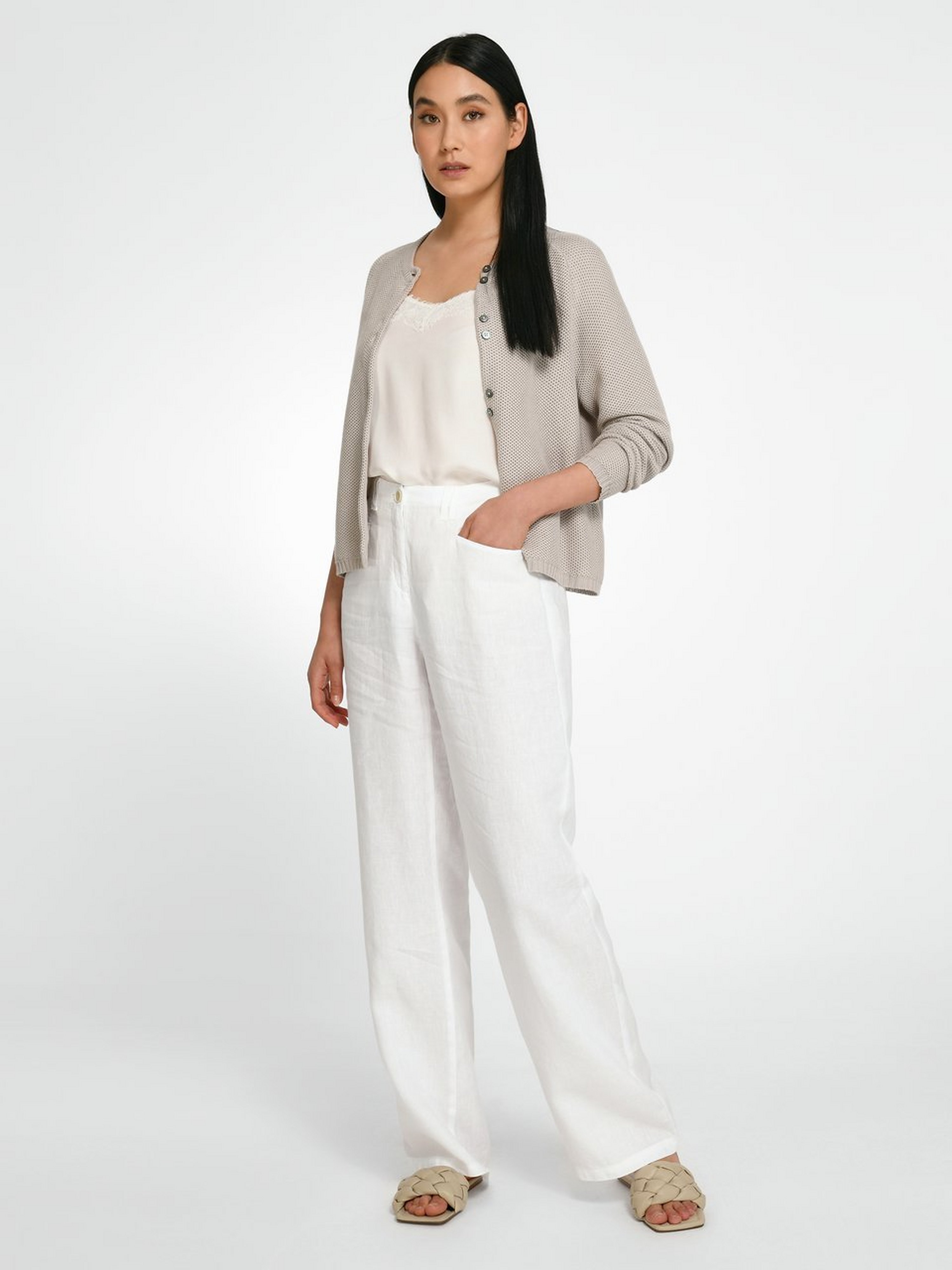 Strickjacke aus 100% Baumwolle Supima