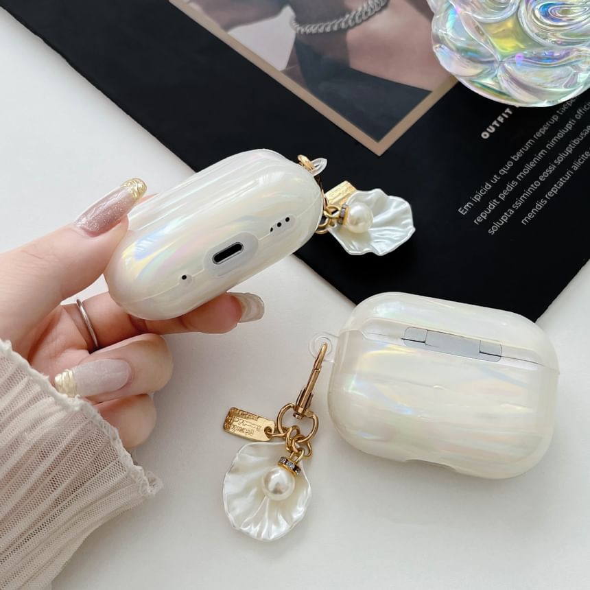 Galeon - Shell Textured AirPods / Pro oortelefoonhoesje
