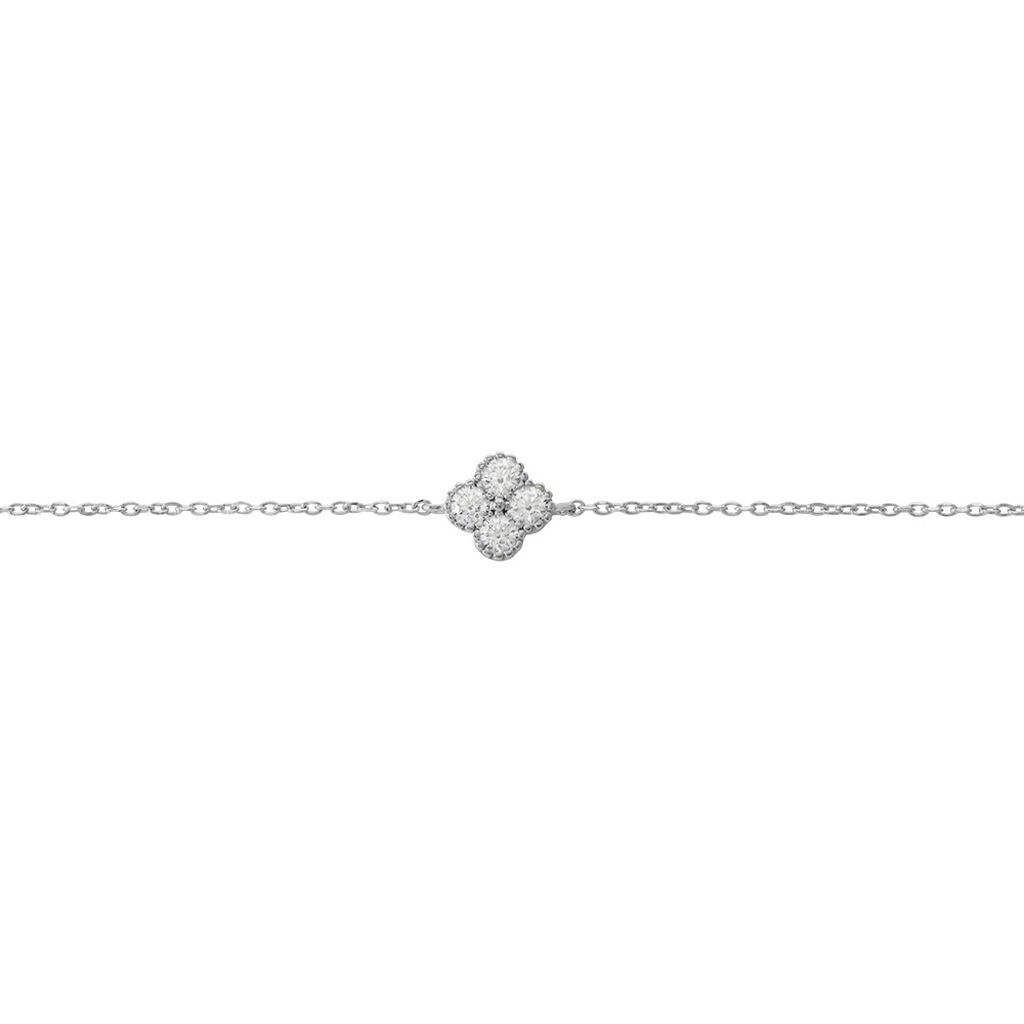 Bracelet Mailys Argent Blanc Oxyde De Zirconium