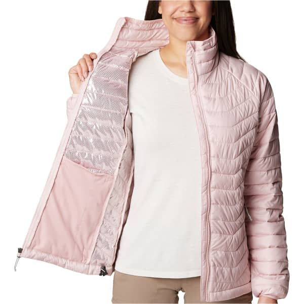 Doudoune randonnée COLUMBIA POWDER LITE JKT W DUSTY PINK