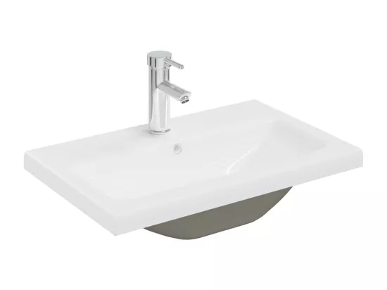 Ensemble de meubles de salle de bain Noir Aggloméré