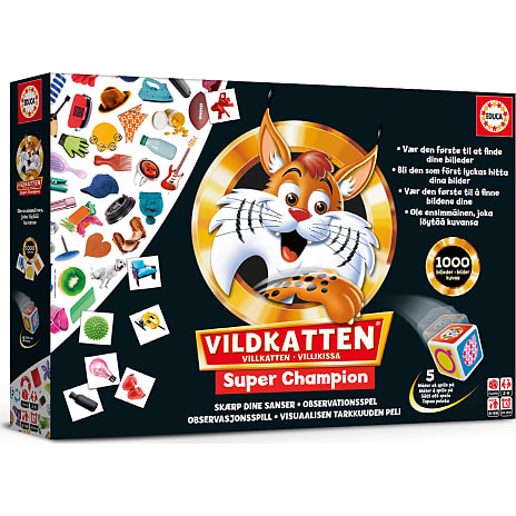 Vildkatten Super Champion vendespil