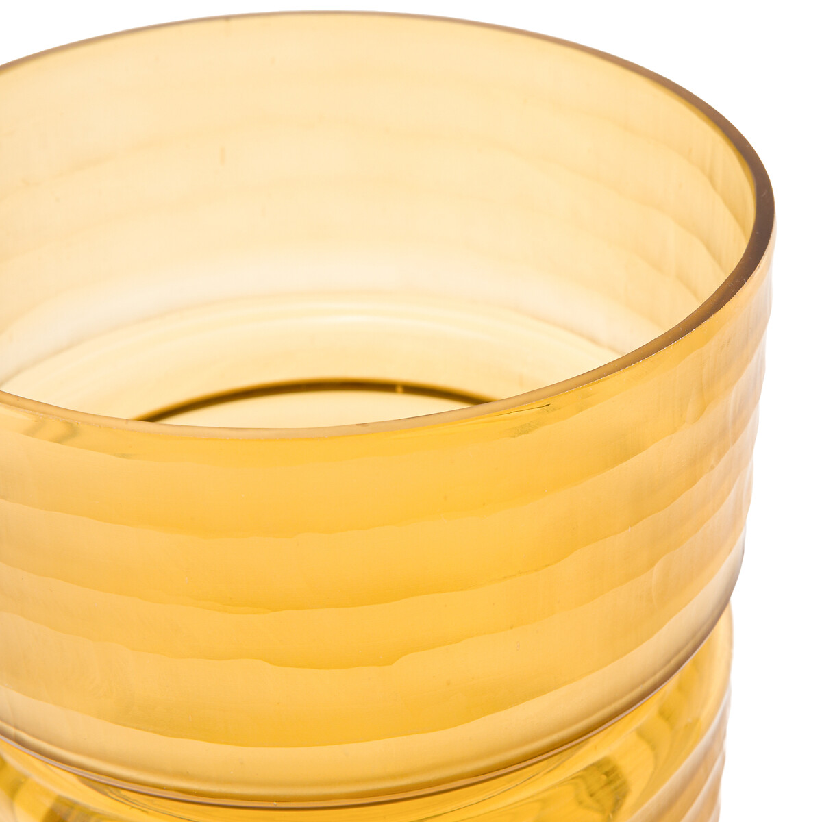AM.PM<br>Vaso de vidro amarelo transparente, Sunira