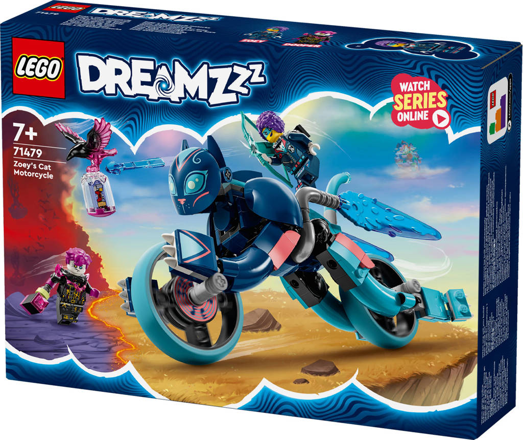 2-in-1 Zoey's kattenmotor Motor Speelgoed voor Kinderen 71479 DREAMZzz