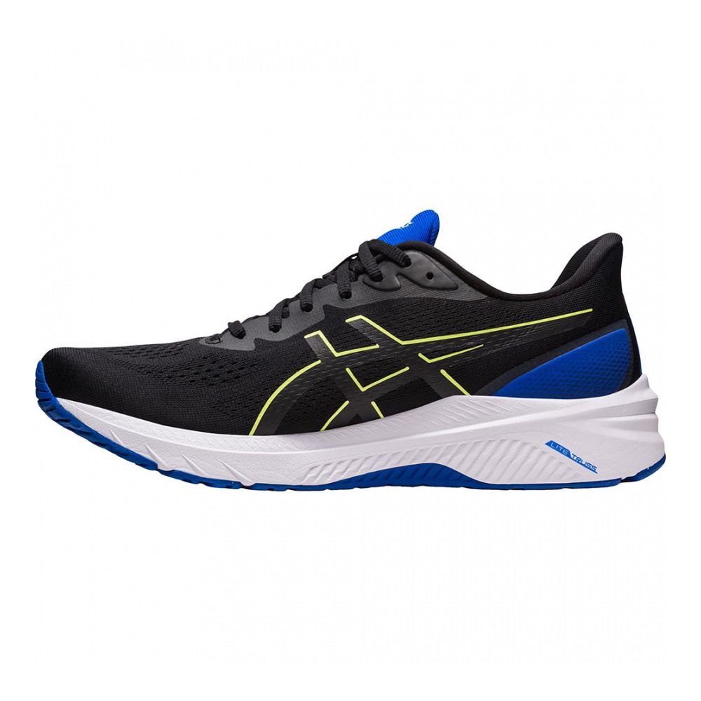Asics GT-1000 12 - Chaussures running Homme black/glow yellow