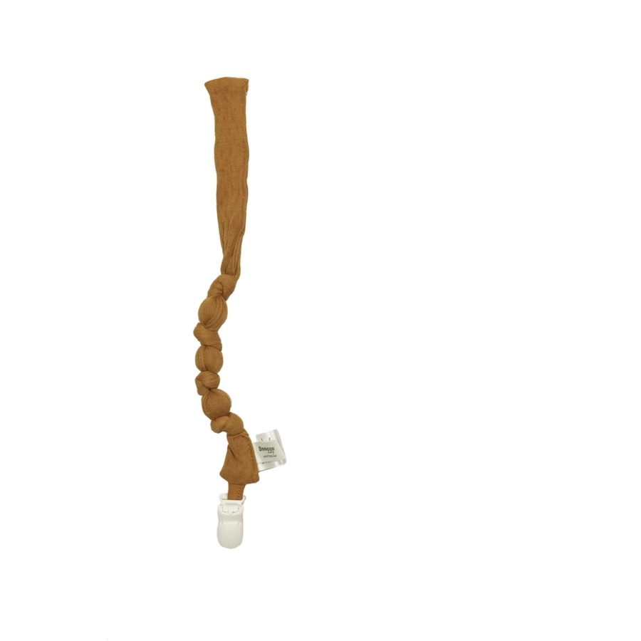 Snoozebaby Organic Schnullerband Toffee