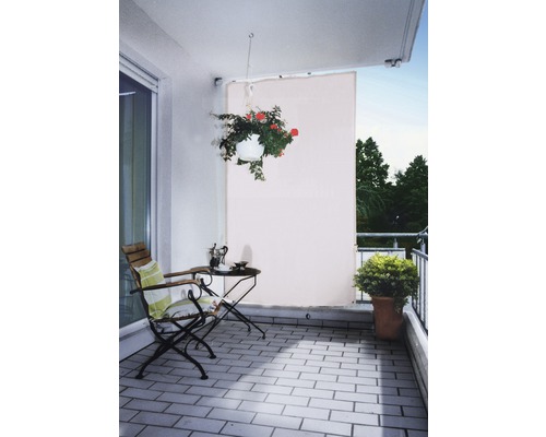 Verticaal zonnescherm, ivoor, 230x140cm