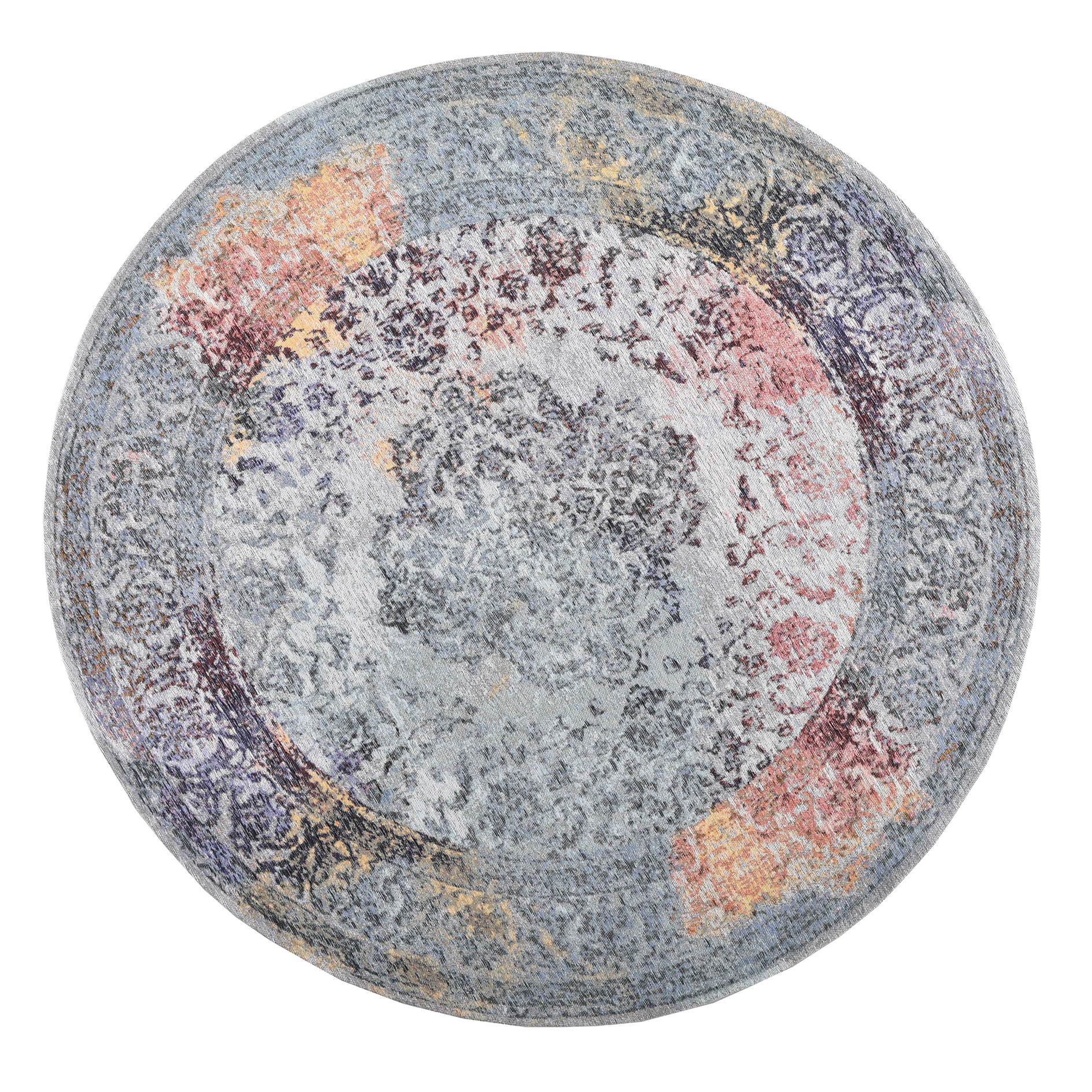 Teppich COSIMA - bunt - rund - Ø 160 cm
