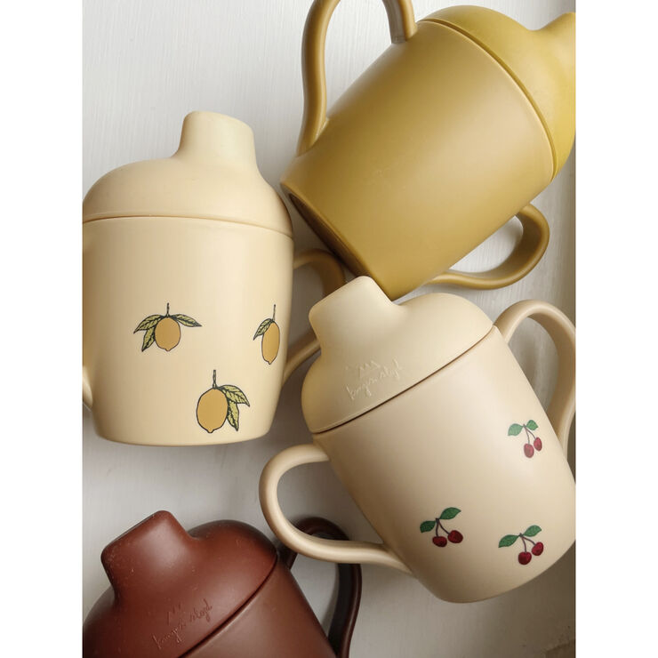 Konges Sløjd 2 PACK SIPPY CUP Lemon