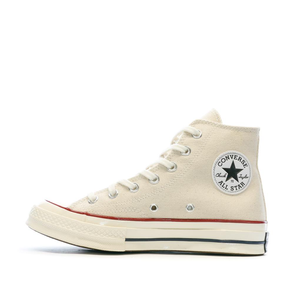 Converse Baskets Beige Mixte Converse Chuck 70 Parchment
