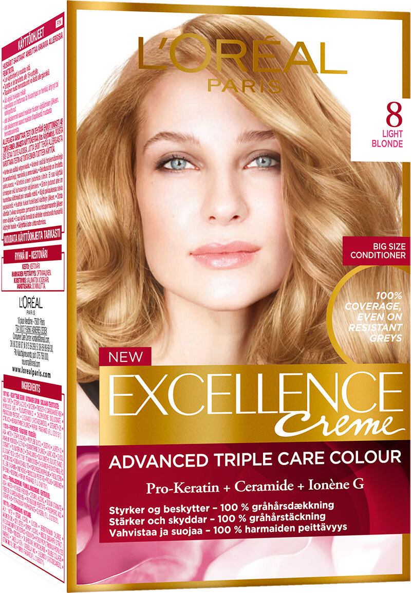 Excellence Crème 8 Light Blonde