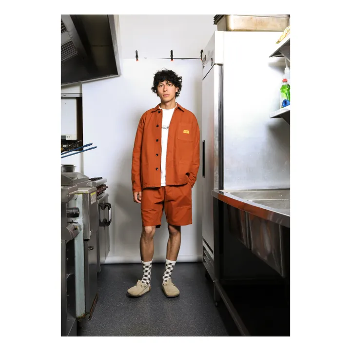 Service Works Veste Coverall Coton Bio | Terracotta