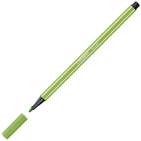 Premium-Filzstift - STABILO Pen 68 ColorParade - 20er Tischset in anthrazit/pink - mit 20 verschiedenen Farben