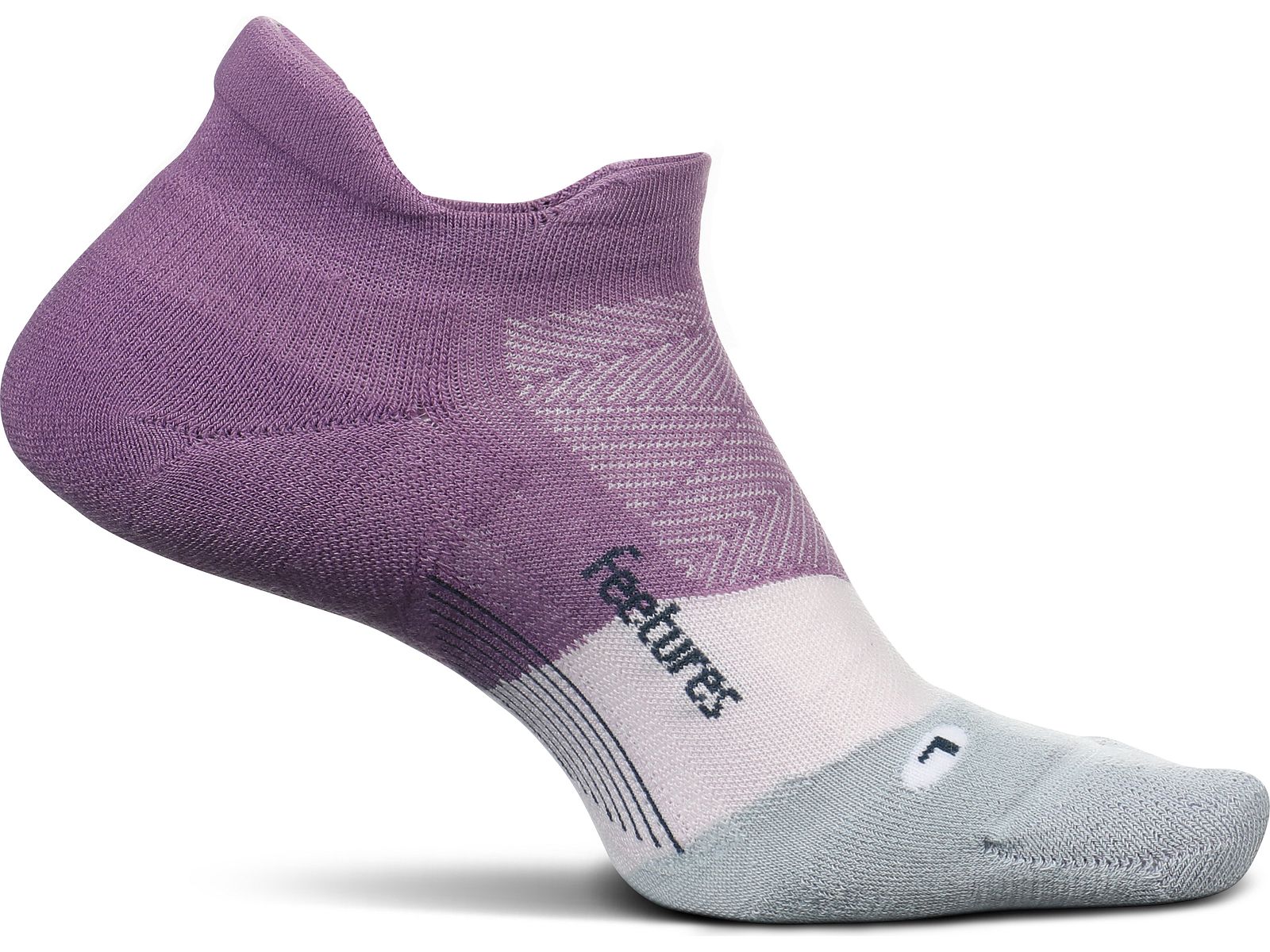 Elite Light Cushion No Show Purple Nitro