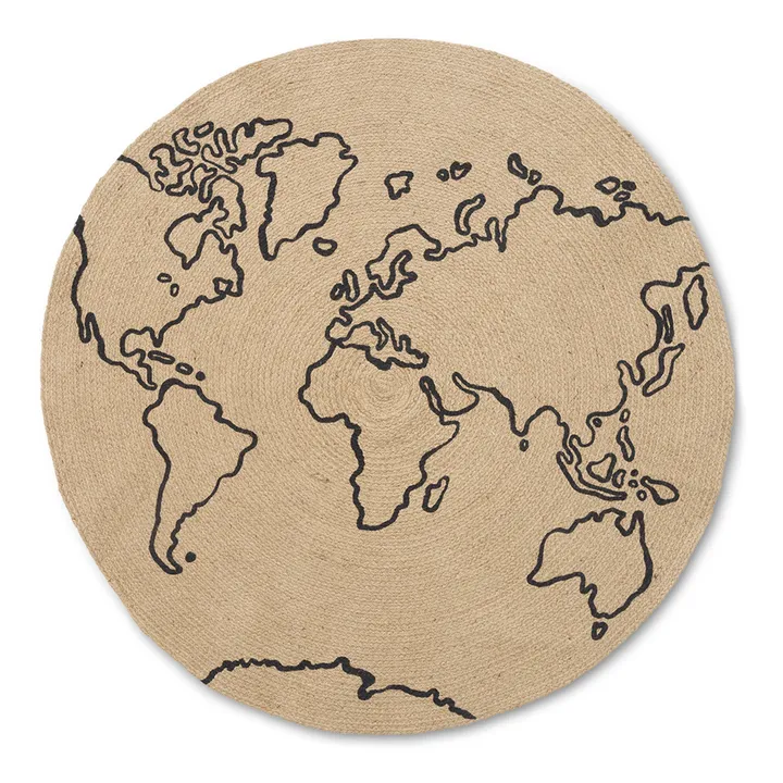Ferm Living Kids Tapis rond Monde