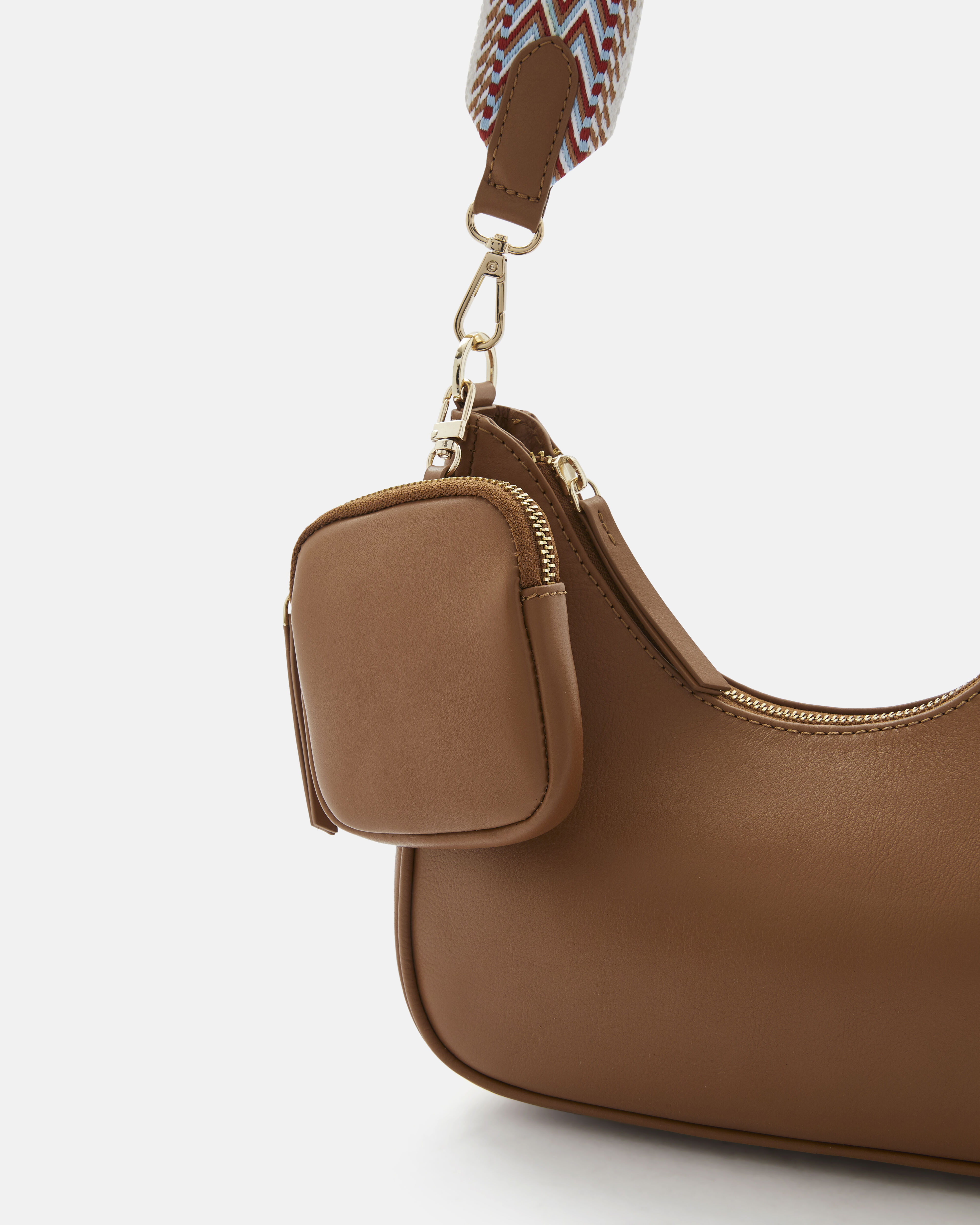 PORTE EPAULE ARIANNE Cognac