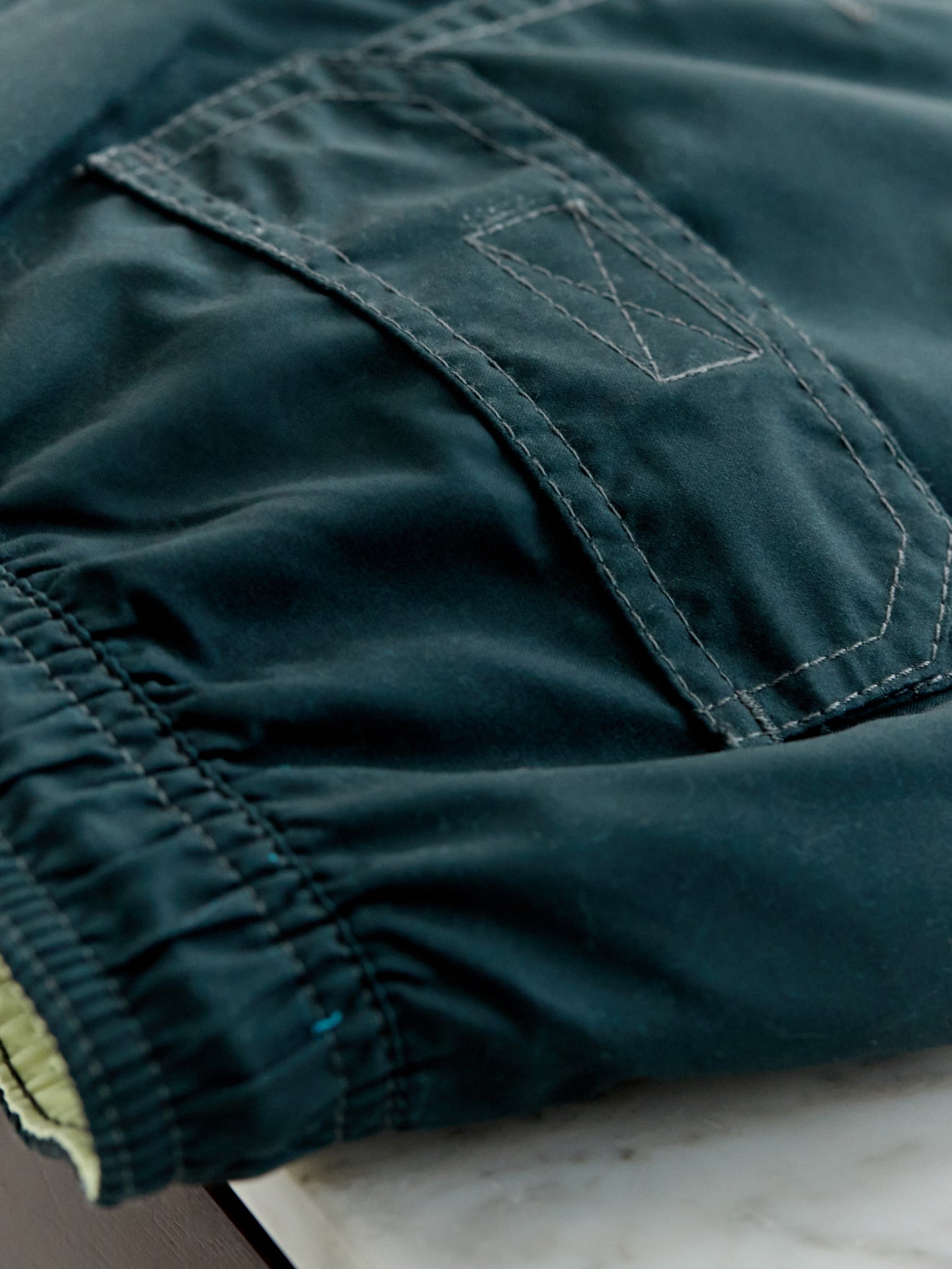Short de bain uni homme fibre recyclée