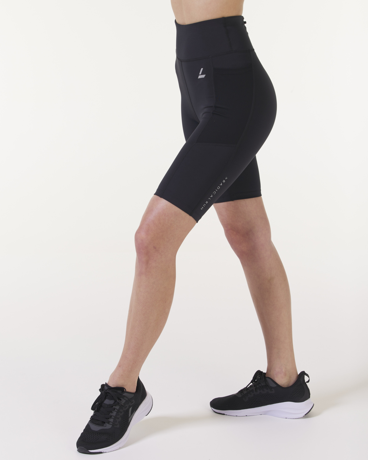 LEVITY Radical Run Pocket Shorts Black