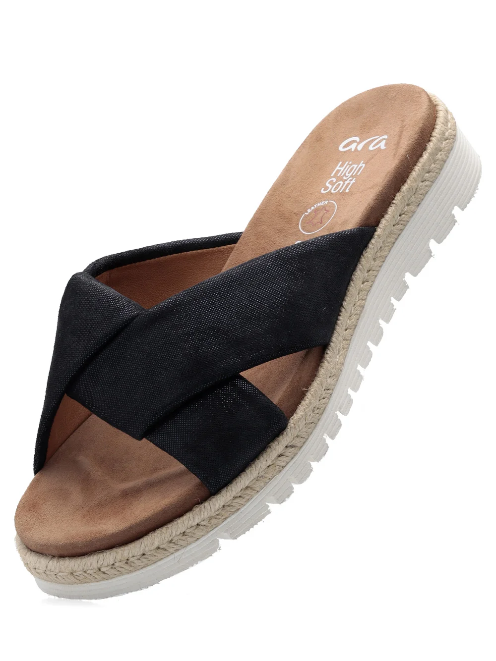Pantolette Jamaika blau