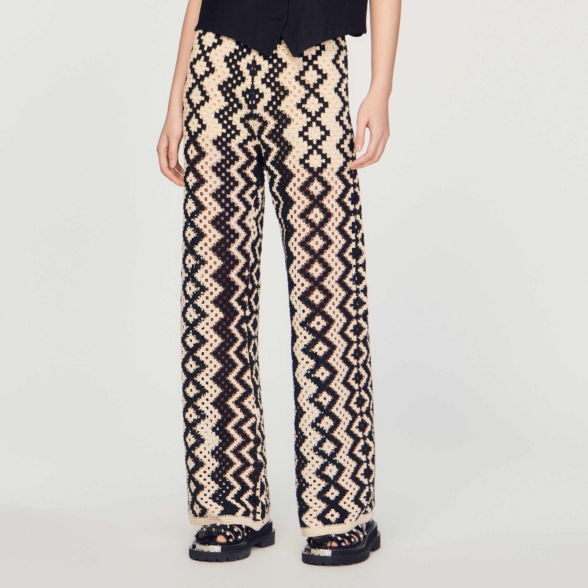 Pantalon en maille